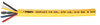 Phillips Industries 3-341 Gladhand Bulk Wire - 50 ft., 7 Conductor, 1/8, 2/10, 4/12 ga, 0.770 in. OD, Bright Yellow, ISO