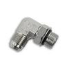Tompkins 6801-08-08 Hydraulic Coupling / Adapter 1/2 Inch Male JIC x 1/2 Inch Male O Ring Boss Adjustable Locknut 90 Degree
