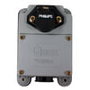 Phillips Industries 16-8512 Multi-Purpose Electrical Cable Trailer Nosebox Assembly - Qbox with 20 Amp Circuit Breakers