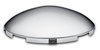 Roadmaster 203 Wheel Hub Cap, Front, Chrome, 4 Notch Cut-Out, for Steel Wheels, 8-23/32"