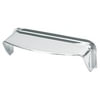 Roadmaster 855S Stainless steel rectangular dual square visor flat style 4" x 6"