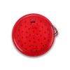SR4FHM3E by BETTS HD - 40 45 47 Series Brake / Tail / Turn Signal Light - Red 45-Diode 4" Round LED Shallow Multi-Volt