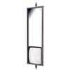Roadmaster 4105S Door Mirror 6-1 /2" x 16" Mirror with bottom wide view convex. 5/16" mounting bolt.