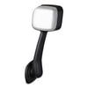 4225FLC by ROADMASTER - Hood Mirror for Freightliner Cascadia. Drivers Side. Chrome Back