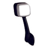 4225FRC by ROADMASTER - Hood Mirror for Freightliner Cascadia. Passenger Side. Chrome Back