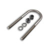 Euclid E-UB5165-14 Threaded U-Bolt Threaded U-Bolt, Round Bend, 6.00 in. Thread Length, 7/8 in.-14 Thread Size, Grade 5