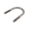 E-UB8155-073 by EUCLID - Threaded U-Bolt, Round Bend, 3.00 in. Thread Length, 3/4 in.-16 Thread Size, Grade 8