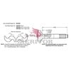 R607156 by MERITOR - CAMSHFT 1.50-10