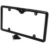 Crimestopper LPFRAMEBLK License Plate Frame License Plate Frame Camera Mount, Black