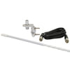 RoadPro RP-83W Antenna Antenna - CB Antenna Kit, 3 ft., with 9 ft. Cable, White, 20 Gauge Copper Wire