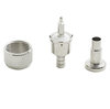 RoadPro RPL-259C Accessory Connector Electrical Connectors - Crimp-On, Male PL-259 End, for RG-58 Cable