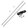 RoadPro RPPS-24KB Antenna Antenna - Kit, Platinum Series, Dual, Mirror Mount, 4 ft., Black, 16 Gauge Copper Wire