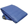 RoadPro RPTP-1012 Tarp Tarp - Heavy Duty, 4-Mil, 10 ft. x 12 ft., Blue
