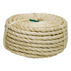 RoadPro RP1302 Rope Rope - Sisal Rope, 1/4" Width, 50 ft., 3-Strand, Twisted