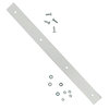 W-001CD by ROADPRO - Mud Flap Plate - Top, 24", Studded, Chrome