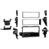 Metra Electronics 997898 Dashboard Panel Dash Kit, Single DIN/ISO Radios, with Rear Support Bracket Radio Housing/Radio