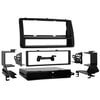 Metra Electronics 998204 Dashboard Panel Radio Installation Kit - for Single Din/ISO Radios, Snap-In ISO Support System