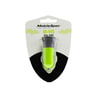 MBSHVDC01 by MOBILE SPEC - USB Charging Cable - DC Charger, Dual Port, 30W, Green, Hi-Visibility