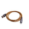 Mobile Spec MBSHV0423 USB Charging Cable USB Charging Cable - Lightning To USB-A Cable, 4 ft., Hi-Visibility