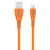 Mobile Spec MB06724 USB Charging Cable USB Charging Cable - Lightning To USB Cable, 10 ft., Hi-Visibility