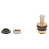 Haltec TV-6008 Tire Valve Stem Tire Valve Stem - Brass, 9/16" Effective Length, Fits 0.456" or 0.625" Valve Holes