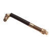 Haltec WH-45-4 Tire Valve Stem Tire Valve Stem - 4" Length, Large Bore, Single 90-deg Bend, Swivel
