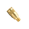 Haltec CO-101 Multi-Purpose Fitting Multi-Purpose Fitting - Tru-Flate Type, Coupler, 1/4" NPT, Male Thread Type