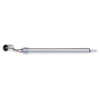 GA-255 by HALTEC - Tire Pressure Gauge - Large Bore Swivel Foot Gauge with Nylon Slide Bar