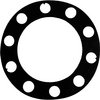 Haltec GL-5901 Wheel Rim Guard Wheel Rim Guard - 10 x 11.25" Bolt Circle, For Wheels using 1-1/8" and 7/8" Studs
