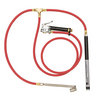 Haltec I-408 Inflator Gauge Inflator Gauge - Dual Tire, 5 ft. Hose to a Tee Connection, 2 ft. on each Side