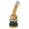Haltec N-1147 Tire Valve Stem Tire Valve Stem - Radial Commander, Clamp Down, 23-Deg Bend, For 15" Disc Wheels