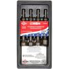 32024 by MAYHEW TOOLS - Air Hammer Specialty Set - 4-Piece, Black Oxide Finish, Steel