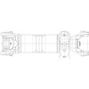 Dana Spicer 170CS54005C-985M Drive Shaft Coupling Shaft