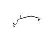 Mopar 68250914AB Vapor Canister Vent Hose Vapor Canister Vent Hose