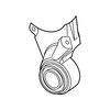 Mopar 68444245AA Engine Cooling Fan Strut Support Engine Cooling Fan Strut Support - For 2019-2024 Ram 2500/3500