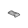 68084033AB by MOPAR - Roof Luggage Carrier Cross Rail Bolt - Front, Left, For 2012-2023 Ram