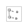 Mopar 68091853AA Suspension Stabilizer Bar Link Kit Suspension Stabilizer Bar Link Kit
