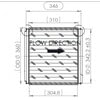 Dinex 82011 Diesel Particulate Filter (DPF) Diesel Particulate Filter (DPF) - for Mack/Volvo