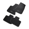 Mopar 82215155AB Floor Mat Set Floor Mat Set - First and Second Row, Black, Berber