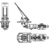 06-466-482 by MICO - Air Brake Spring Brake Modulating Valve - Hrz Ped/Plt Tdm Mod Vlv