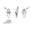 06-466-913 by MICO - Air Brake Spring Brake Modulating Valve - Lever Single Mod Valve