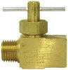 Tectran 3120-B Carburetor Needle Valve Shut-Off Valve - Brass, 1/4 in. Male, Female Pipe to Male Pipe