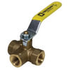 Tectran 2005-4X3 Air Brake Air Line Fitting 3 WAY BALL VALVE OLD HVY STYLE ORDER 2005-4X3W