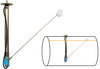 Tectran 95-3121 Fuel Tank Sender Assembly Sender Fuel Level 0-90 Ac