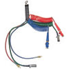 Tectran LK-PRO15T Air Brake Hose and Power Cable Kit LIFELINE KIT - 15FT- PROFLEX - COIL SET - FOR TENDER/SLIDER