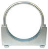 Tectran MUC2R Exhaust Muffler Clamp Exhaust Muffler Clamp - 2 in. O.D, Zinc Plated, Saddle Type, with U-Bolt and Band