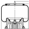 ContiTech 64632 Suspension Air Spring Kit 9 10-14 P 709