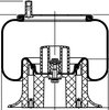 64401 by CONTITECH - Air Spring Rolling Lobe - 9 10-17.5 P 436, 12.6 in. Max Diameter, 7000 lb at 100 PSI