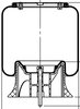 64339 by CONTITECH - Air Spring, Replaces AS8852