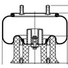 ContiTech 64635 Suspension Air Spring Kit 10 10-15 P 711